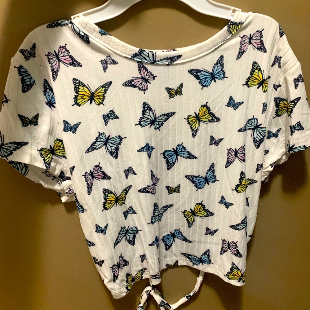 Butterfly Crop top